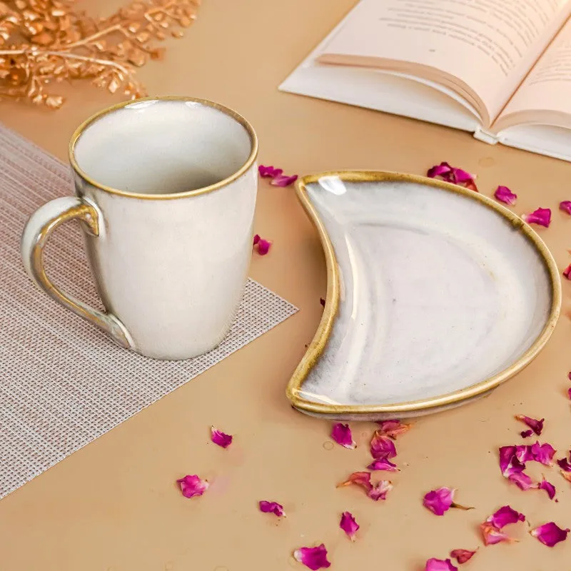 Luxesip Ceramic Coffee Mug (350 mL) media 1