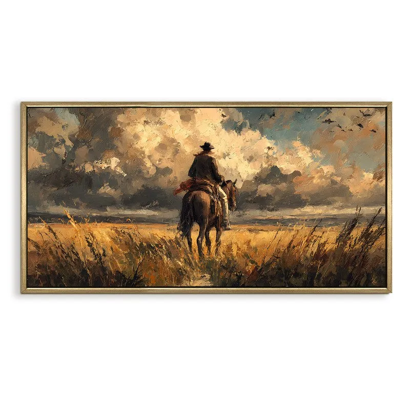 Longstride Canvas Wall Painting With Frame media 3