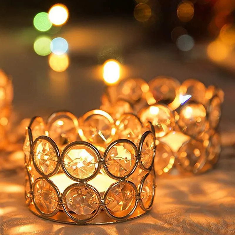 Crysta Orna Tea Light Holder - Set Of Six media 4