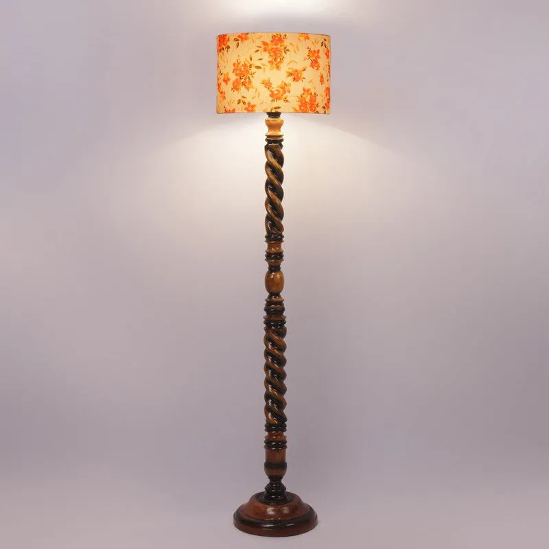 HaloCylinder Floor Lamp I (Floral) media 5