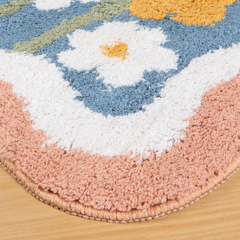 Flower Fields Poly Cotton Bath Mat media 5