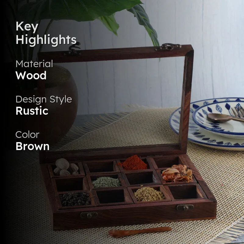 Natura II Wood Masala Box media 2