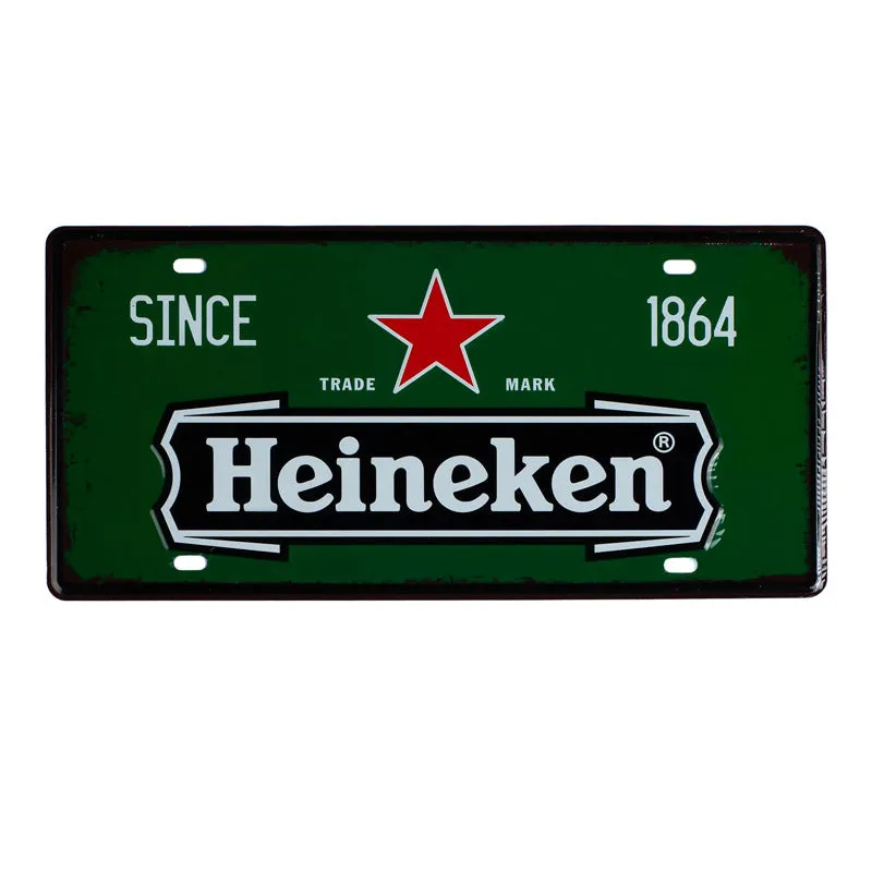 Heine Beer Metal Wall Accent media 3