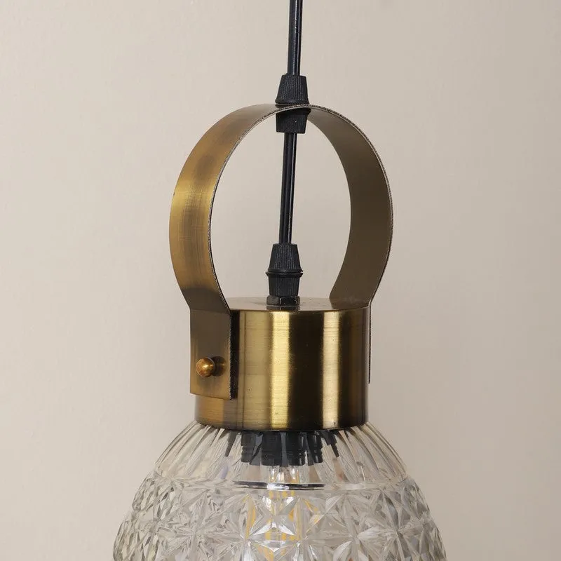 Anvora Elegant Glass Pendant Lamp media 6