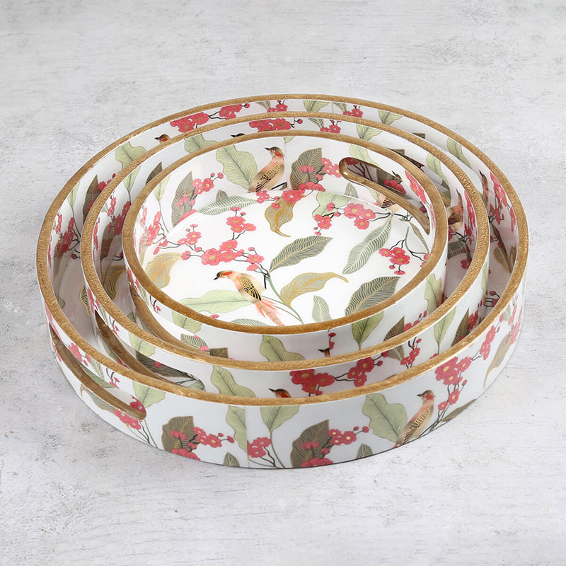India Circus Amiri Round Serving Tray media 4