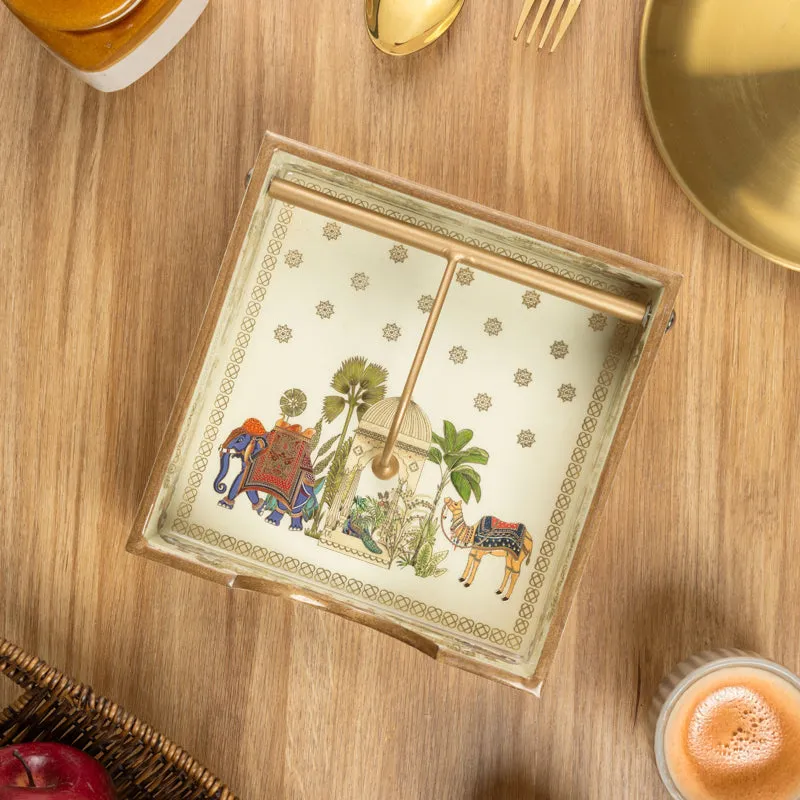 Royal Parade Wooden Tissue Holder media 3