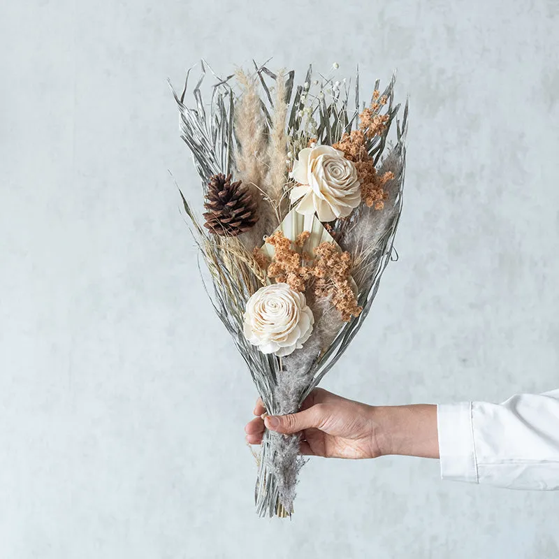 Silver Dusk Dried Flower Bunch media 5