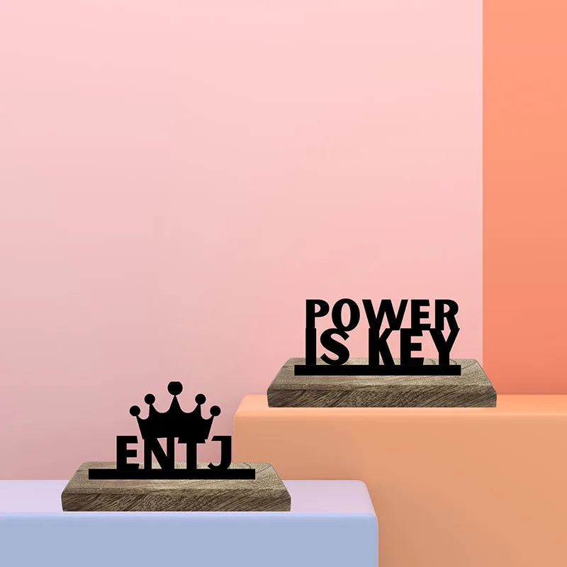 Power-hungry ENTJ Showpiece - Set Of Two media 1