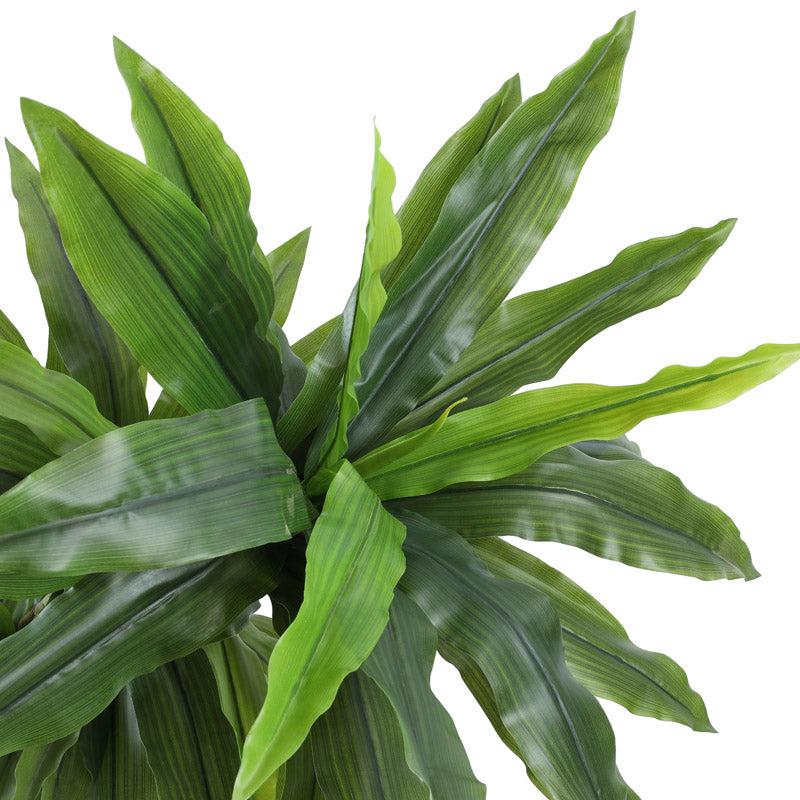 Artificial Realistic Dracaena Plant With Black Plastic Pot - 5.6 Feet image 7