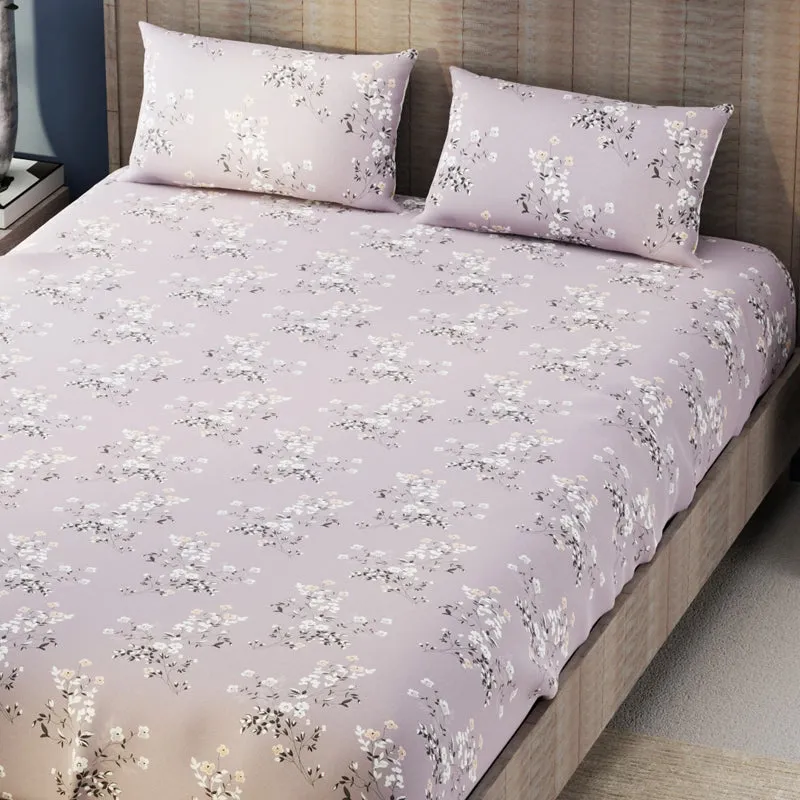 Tiny Bloom Microfiber Bedsheet - 140 GSM media 4
