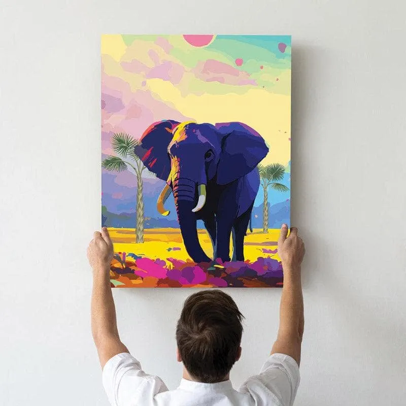 Beauty Of Jungle Canvas Wall Painting - Set Of Two media 3