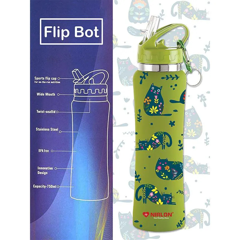 Purrr Bloom Sipper Water Bottle - 750 mL media 6