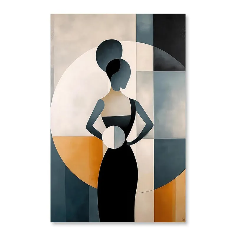 Whispers Of Form Canvas Modern Wall Art media 5