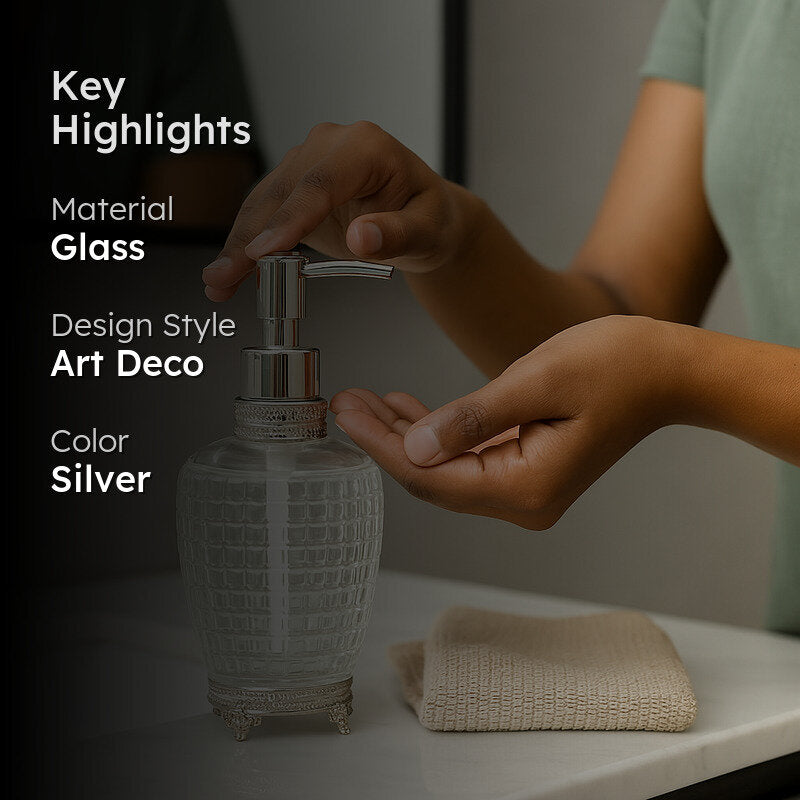 Agathe Soap Dispenser - Silver media 2
