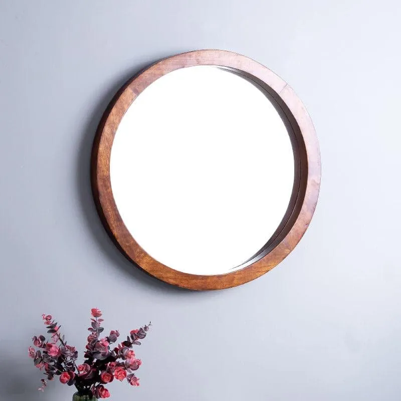 Satomi Wall Mirror - Brown media 4