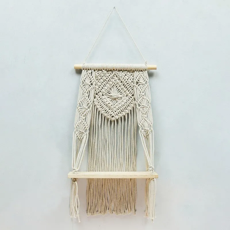 Portable Cotton Hanging Shelves Space Saver media 4