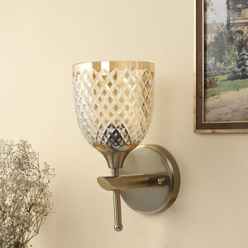Anora Elegant Glass Wall Lamp media 6