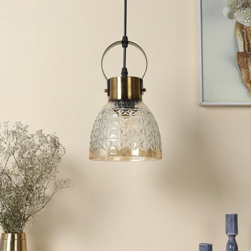 Anvora Elegant Glass Pendant Lamp media 4