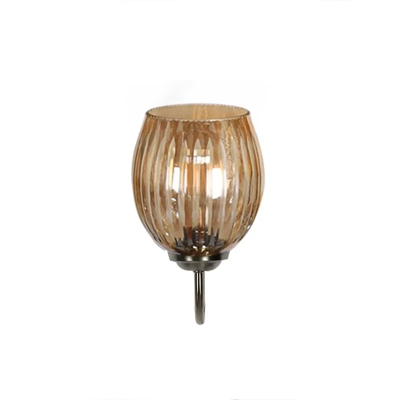 Onyx Glow Glass Wall Lamp media 6
