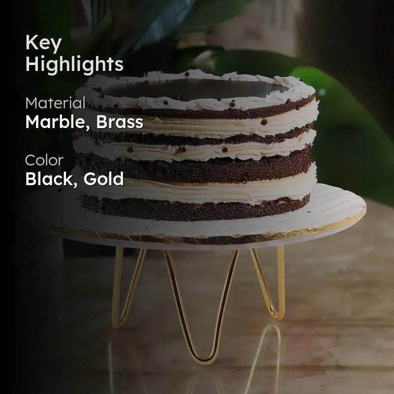 Marmore Marble Cake Stand media 2