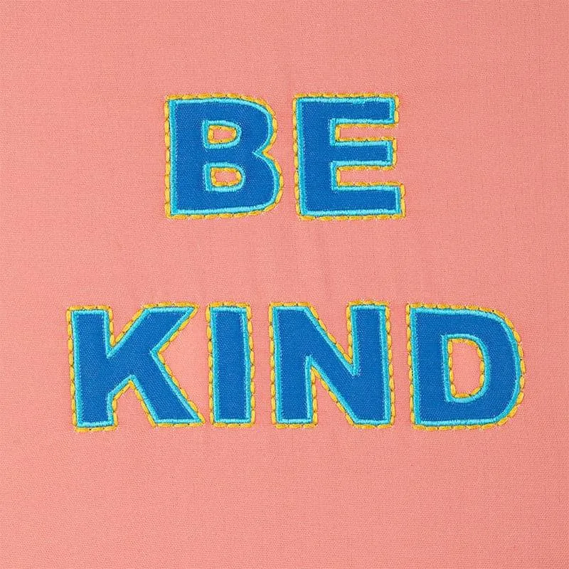 Be Kind Motivational MDF & Fabric Wall Accent media 3