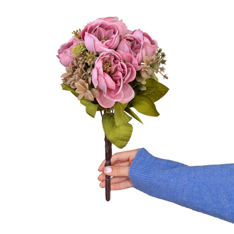 Rose-Zee Artificial Flower - Pink media 6