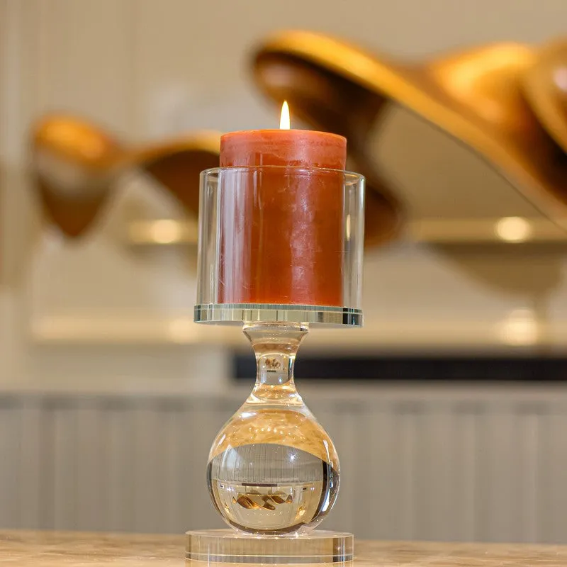 Celestique Light Crystal Candle Holder media 4