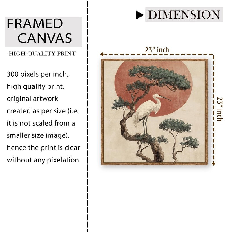 Soulful Tree Canvas Wall Art With Frame media 9