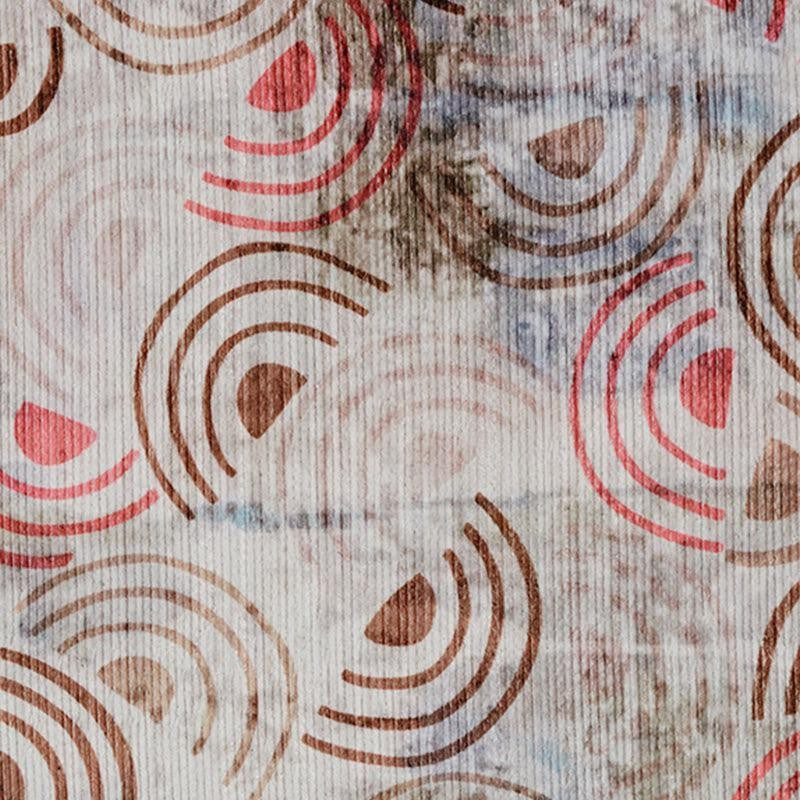 Carter Abstract Polyester Carpet - Red media 7