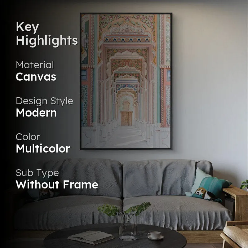 Infinite Doorways Wall Painting media 2