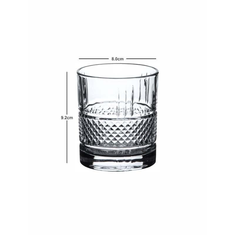 Cassey Old Fashioned Glasses (280 ML) - Set Of Six media 5