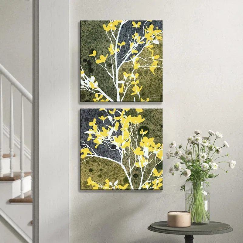 Blackwell Floral Wall Art - Set Of Two media 1