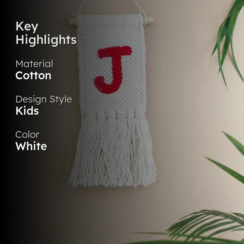 Monogram Mini Wall Hanging - J media 2