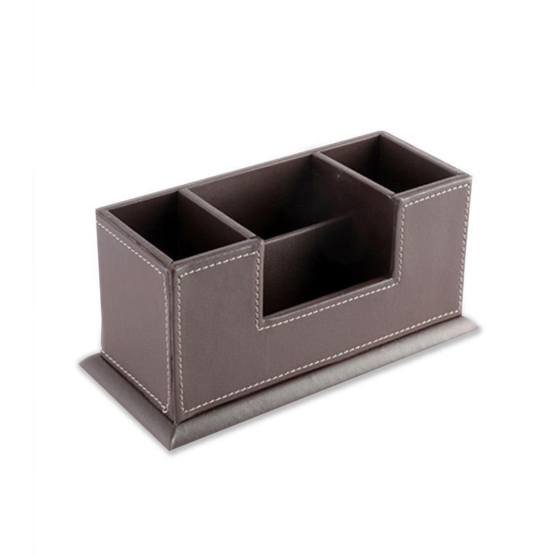 AarviDecor LuxeDesk Faux Leather Desk Organizer media 5