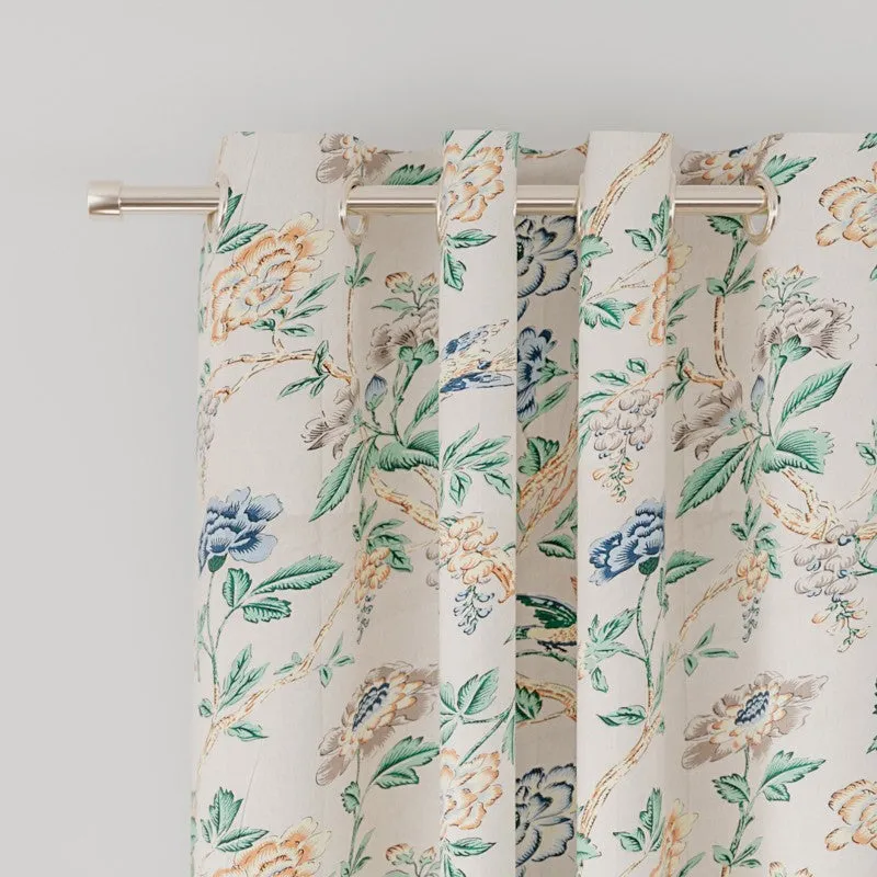 PetalNest Cotton Curtain - Set Of Two media 3
