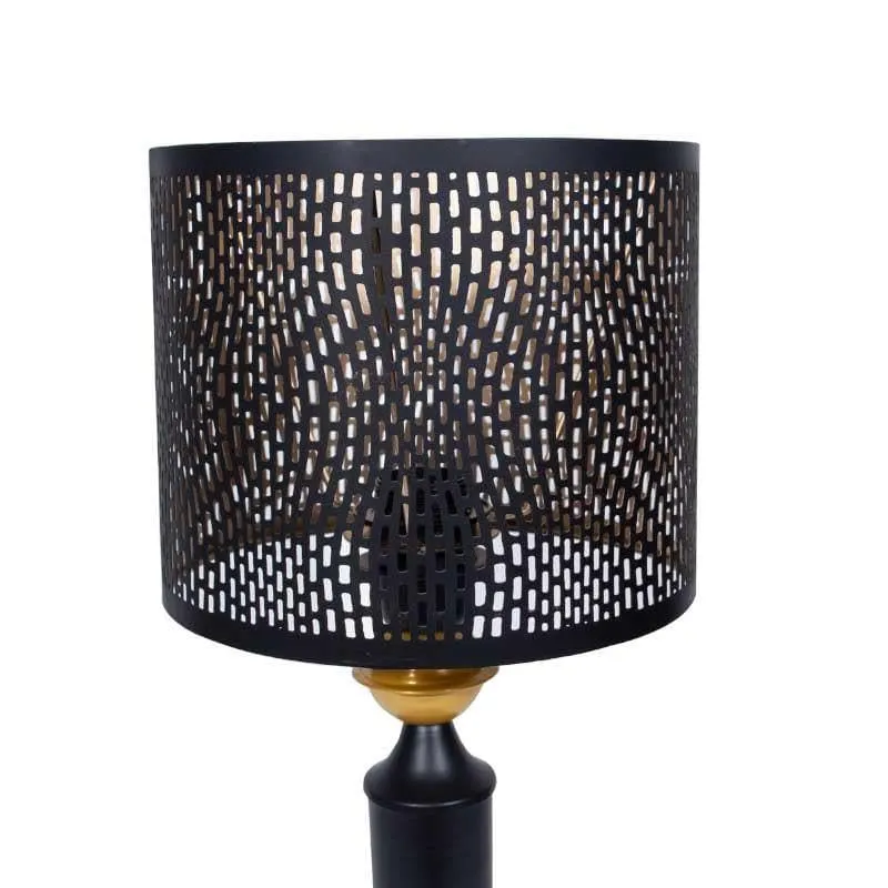 Mystical Marrakech Metal Table Lamp - Black,Gold media 3