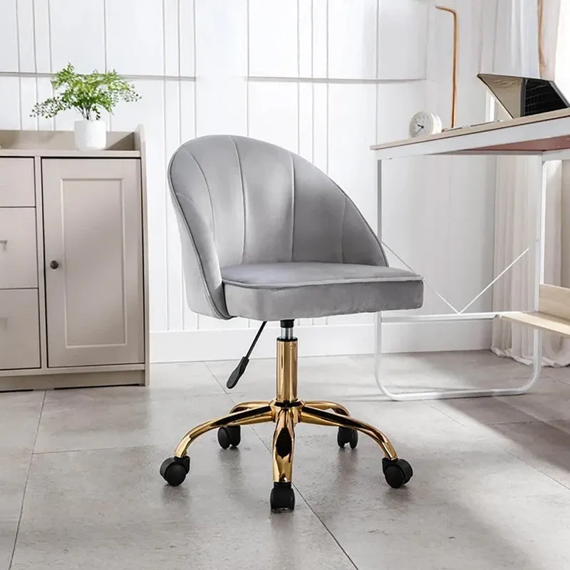 Opulon Metal Office Chair - Grey media 1