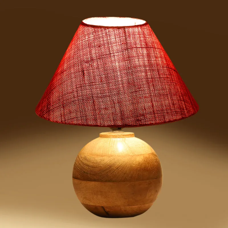 Sienna II Orb Jute Table Lamp - Pink,Brown media 5