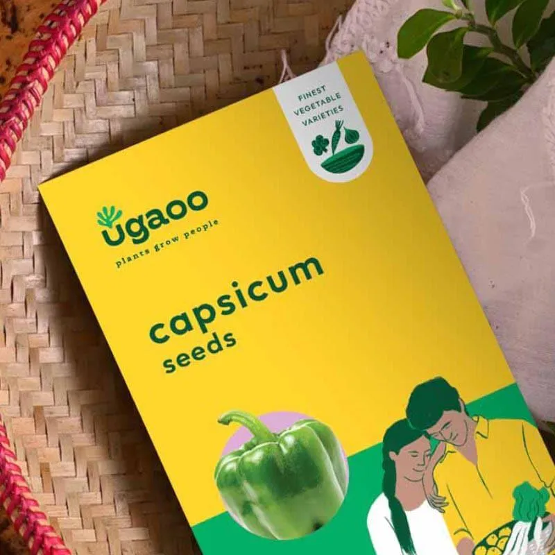 Ugaoo Capsicum Green Vegetable Seeds media 3