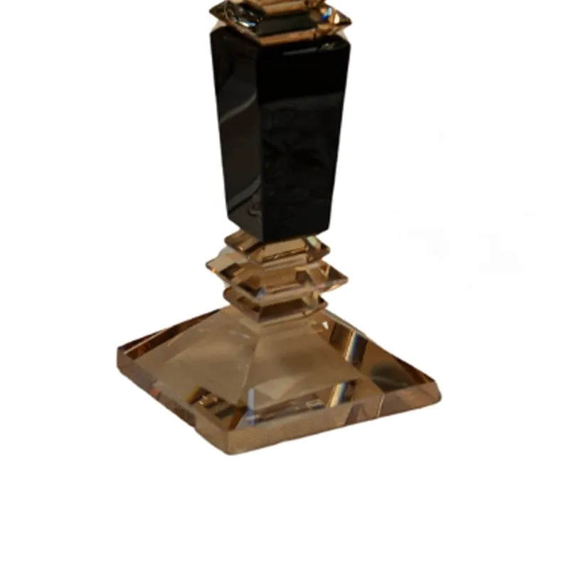 Elegance Crystal Candle Holder - Small media 5
