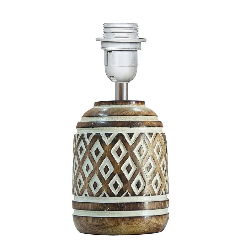 LadyBloom Wooden Table Lamp media 7