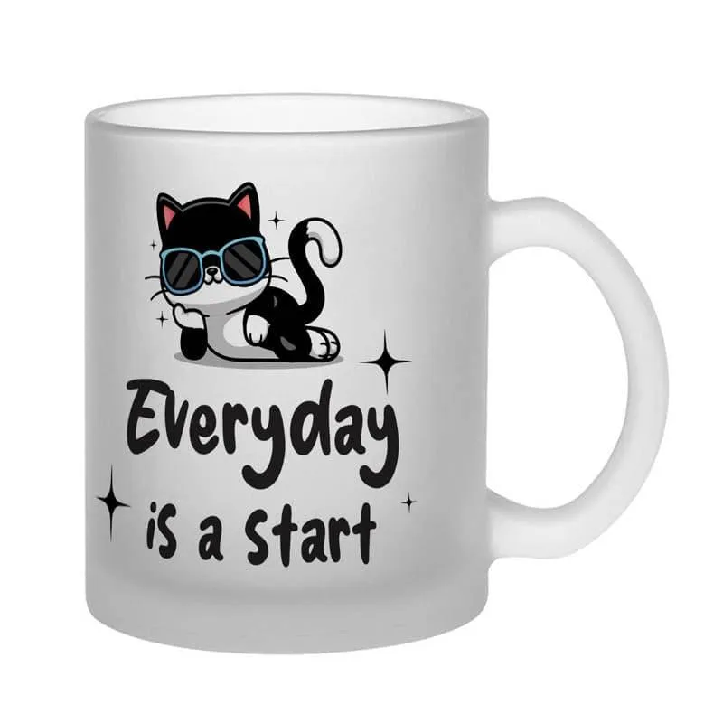 Fond Glass Coffee Mug (330 mL) media 3