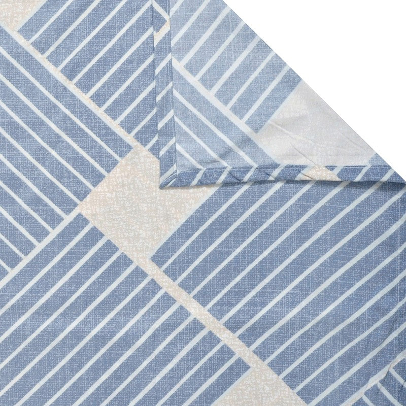 ShadeLoom Bedsheet (Blue) - 300 GSM media 7