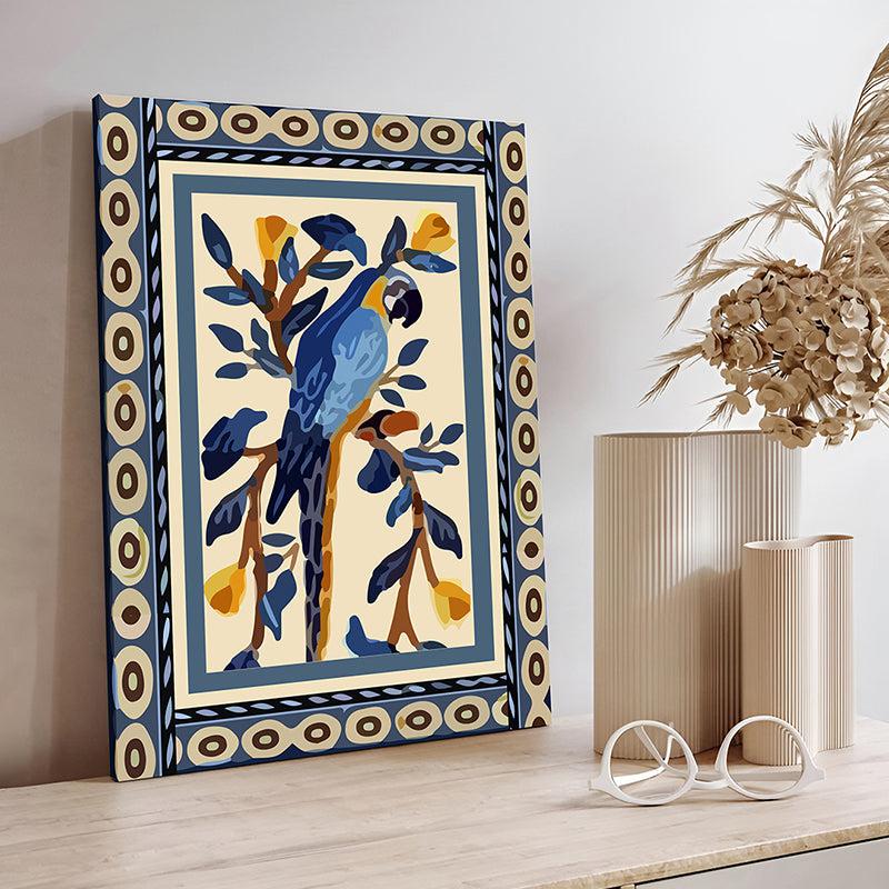 Neela Thotha Canvas Traditional Wall Art media 4
