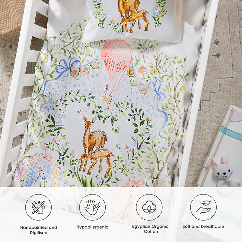 Dreamy Deers Egyptian Cotton Quilt - 200 TC media 8