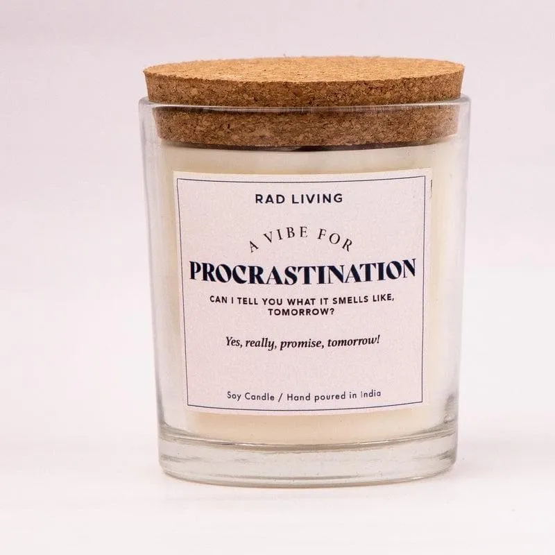 Procrastination - Seaside Scented Candle media 4