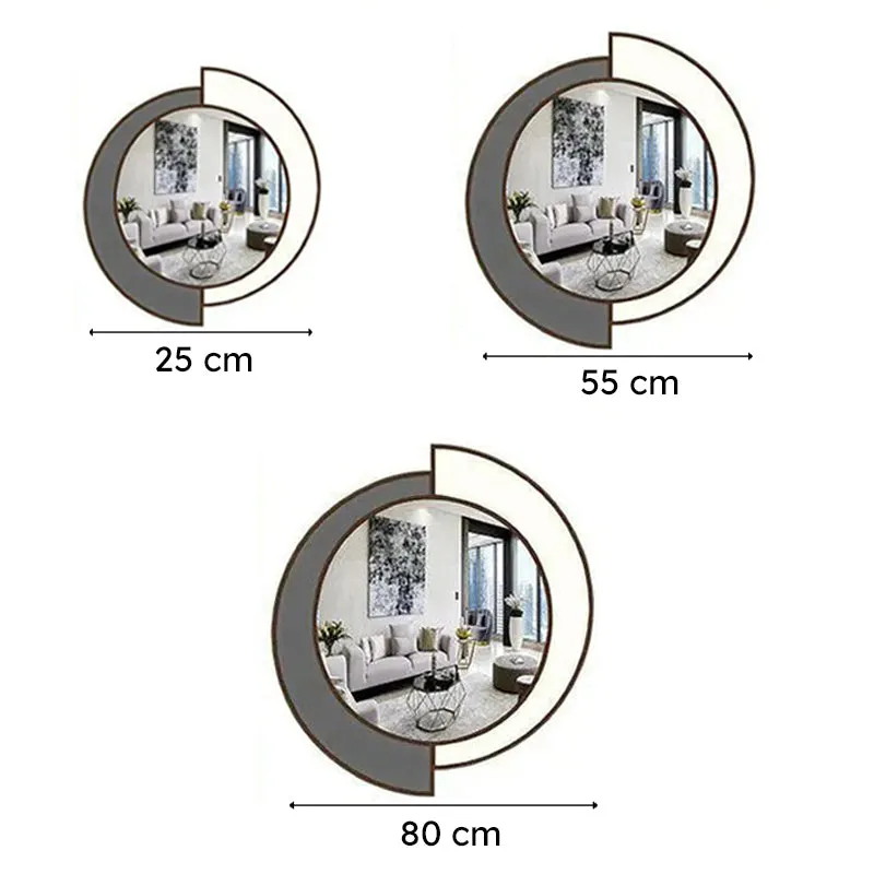 Yin-Yang Of Reflections Wall Mirror media 8