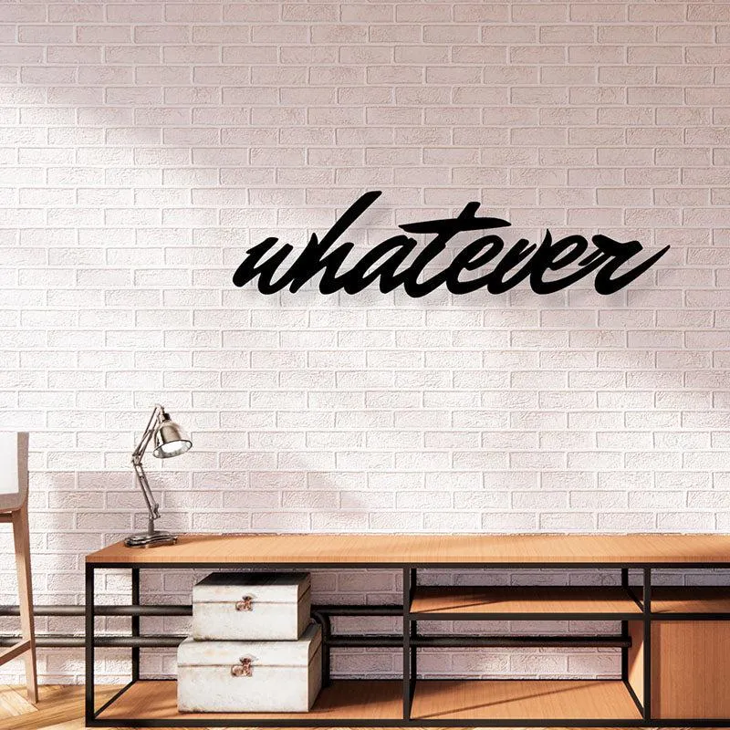 Whatever Iron Wall Accent media 1