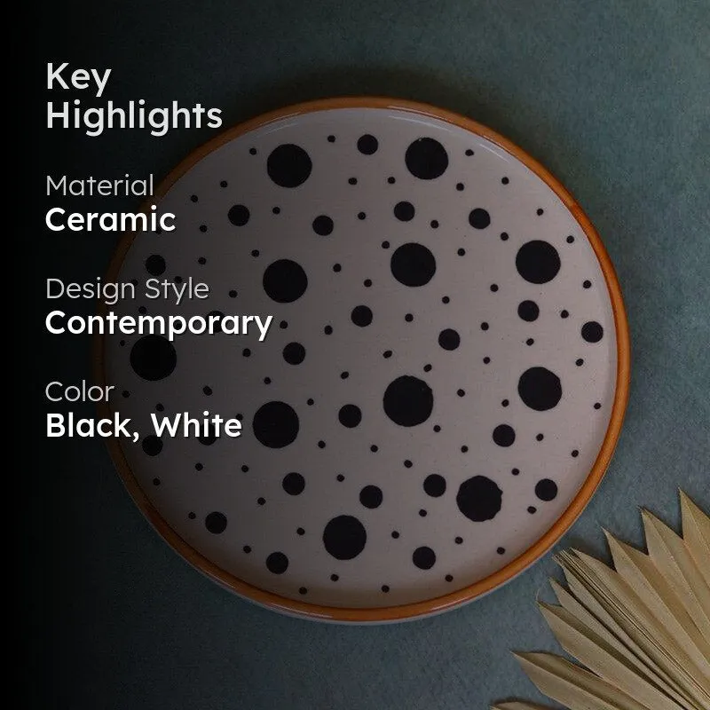 Polka Play Ceramic Platter media 2