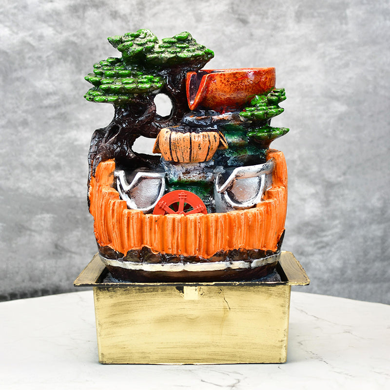 Cottage Waterfalls Tabletop Fountain media 4